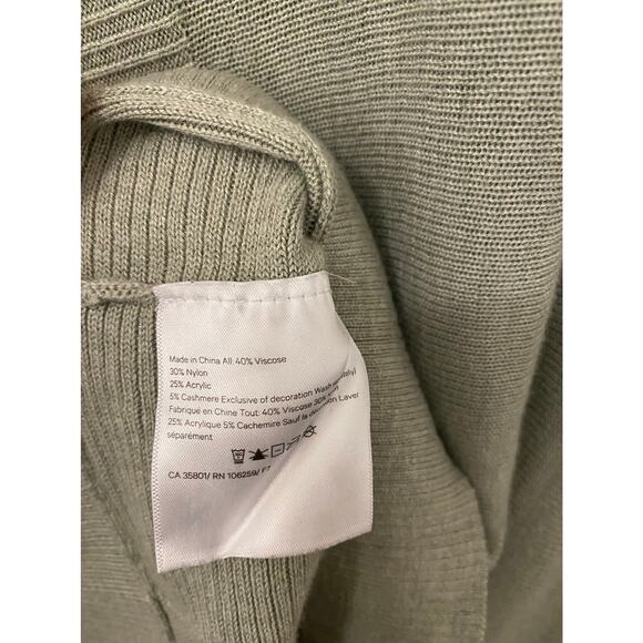 Lululemon Cashlu Knit Pullover US 10 Heathered Green Fern Lightweight Sweater - Picture 10 of 15